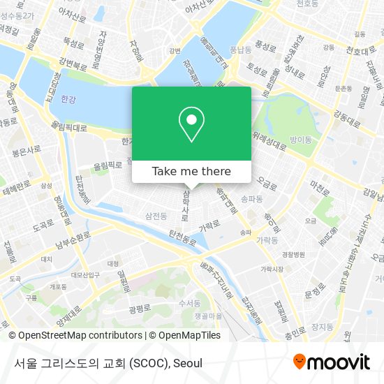 서울 그리스도의 교회 (SCOC) map