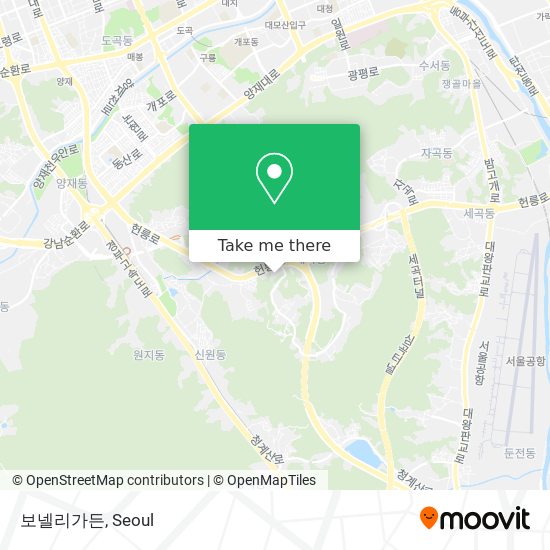 보넬리가든 map