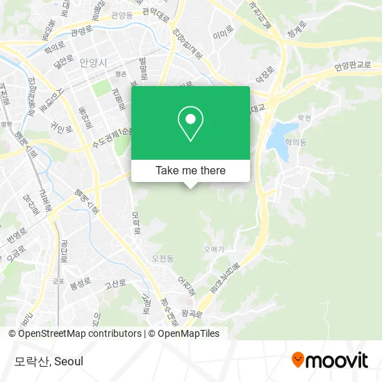 모락산 map