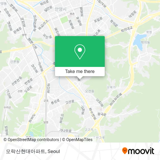 모락산현대아파트 map
