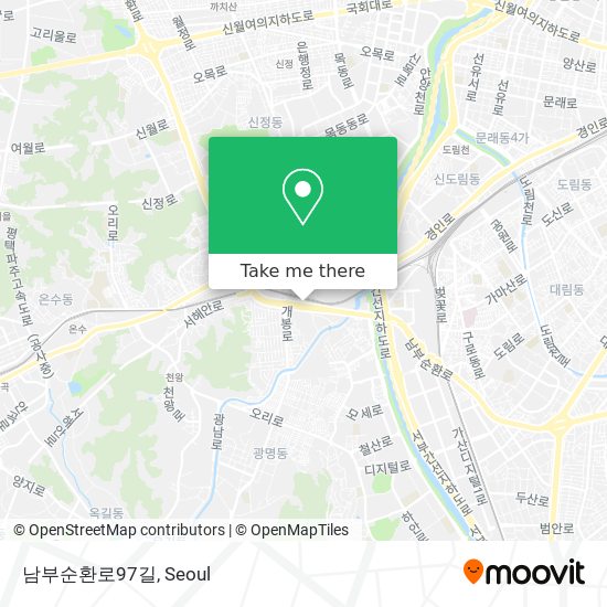 남부순환로97길 map