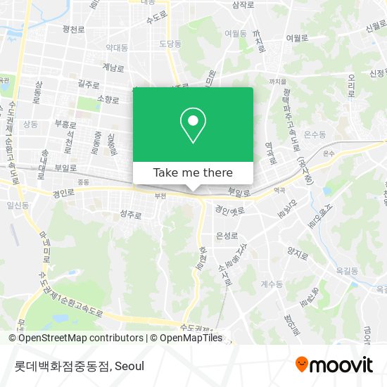 롯데백화점중동점 map