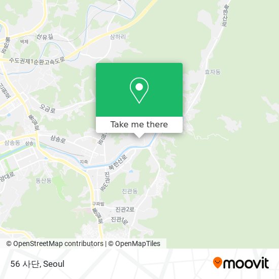 56 사단 map