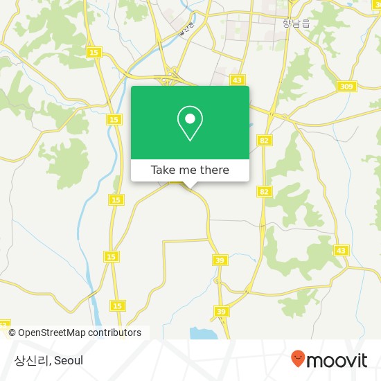 상신리 map