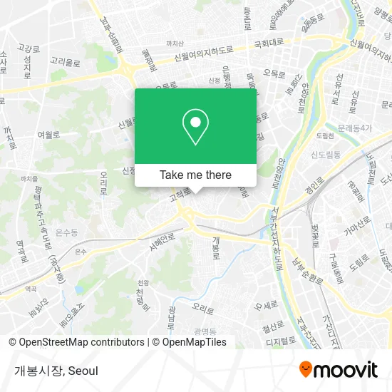 개봉시장 map