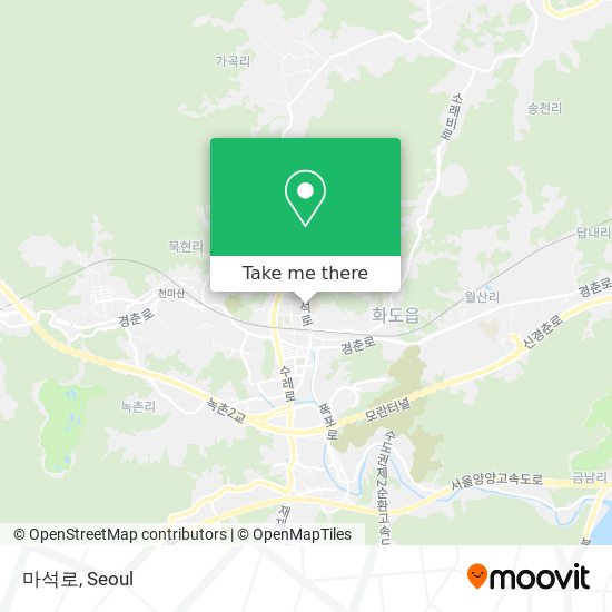 마석로 map