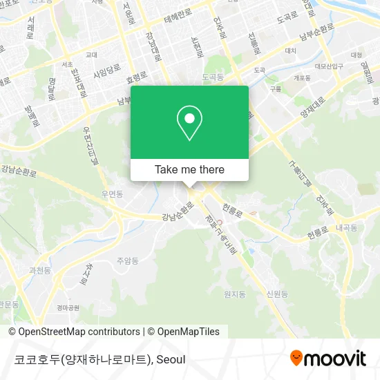 코코호두(양재하나로마트) map