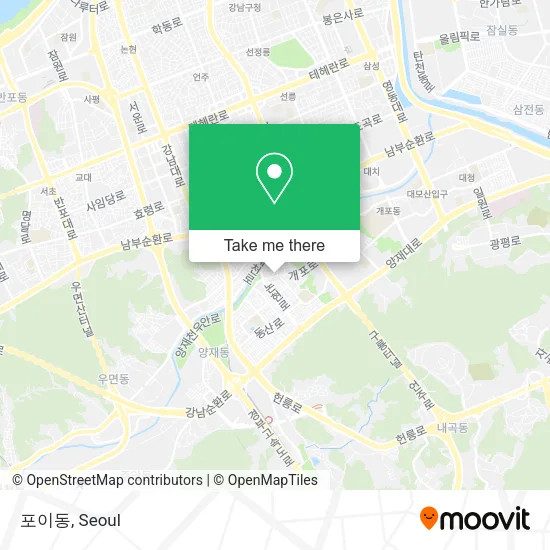 포이동 map