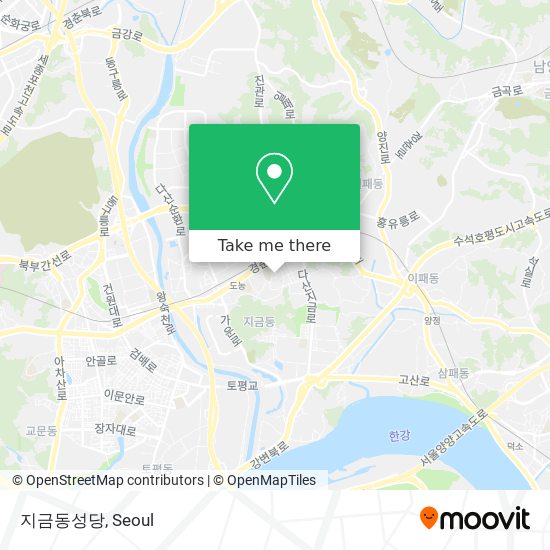 지금동성당 map