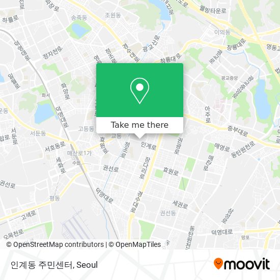 인계동 주민센터 map