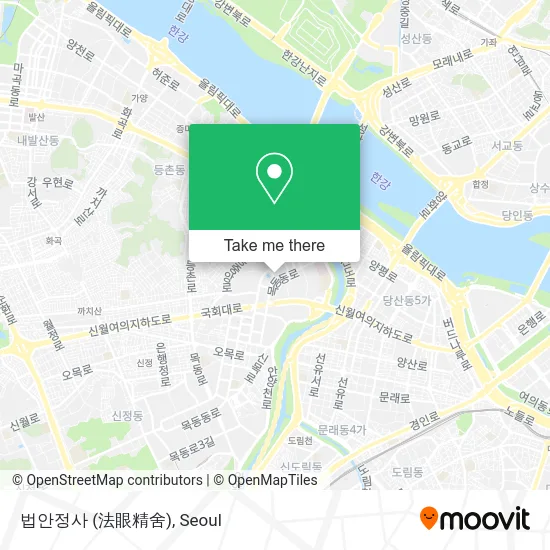 법안정사 (法眼精舍) map