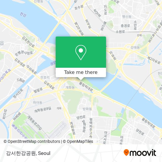 강서한강공원 map