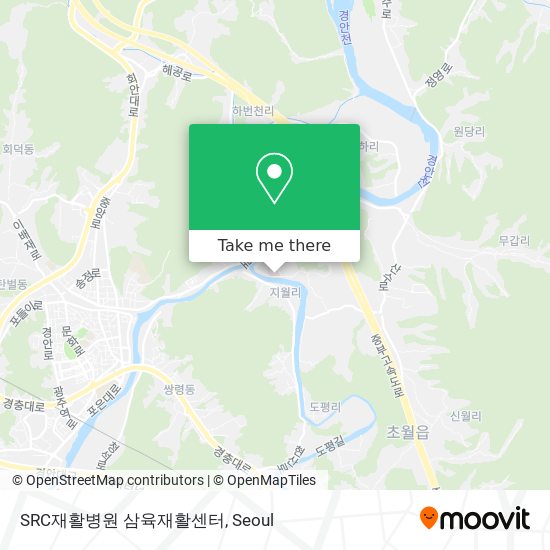 SRC재활병원 삼육재활센터 map