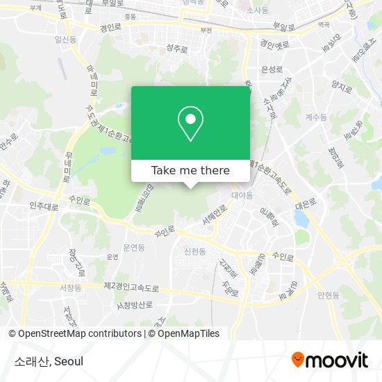 소래산 map