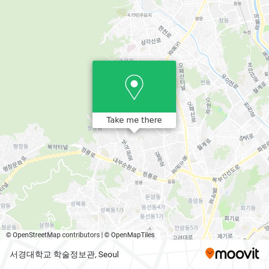 서경대학교 학술정보관 map