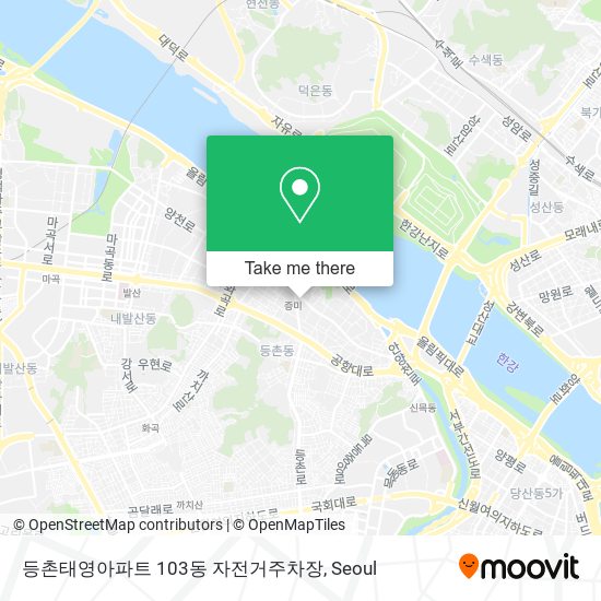 등촌태영아파트 103동 자전거주차장 map