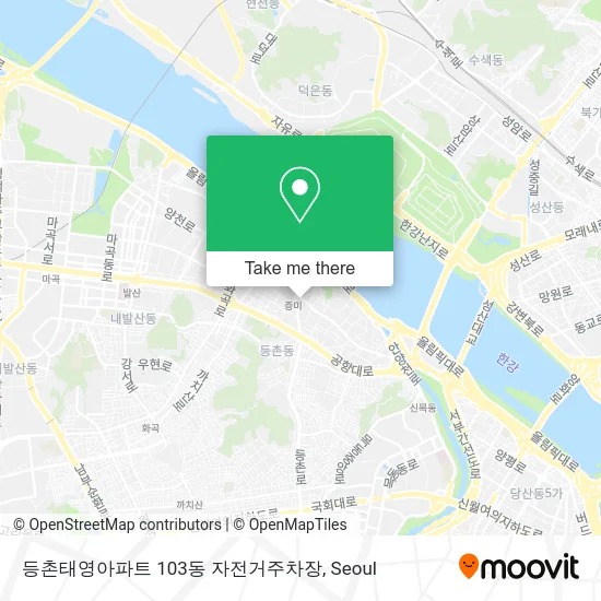 등촌태영아파트 103동 자전거주차장 map
