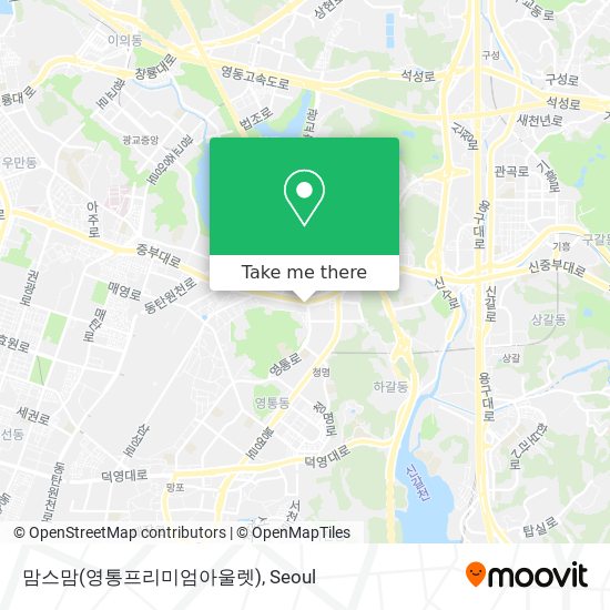 맘스맘(영통프리미엄아울렛) map