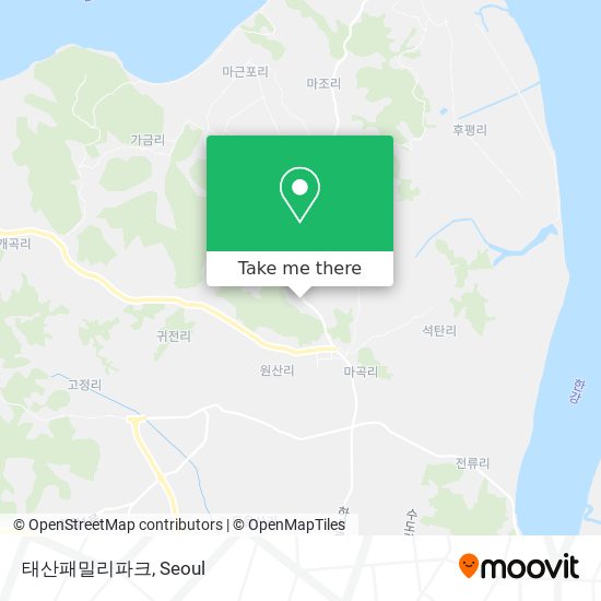 태산패밀리파크 map