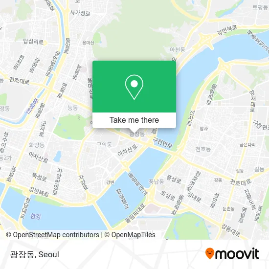 광장동 map