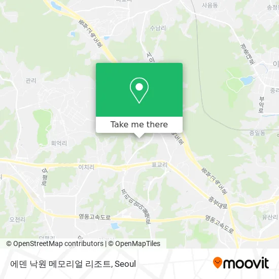 에덴 낙원 메모리얼 리조트 map