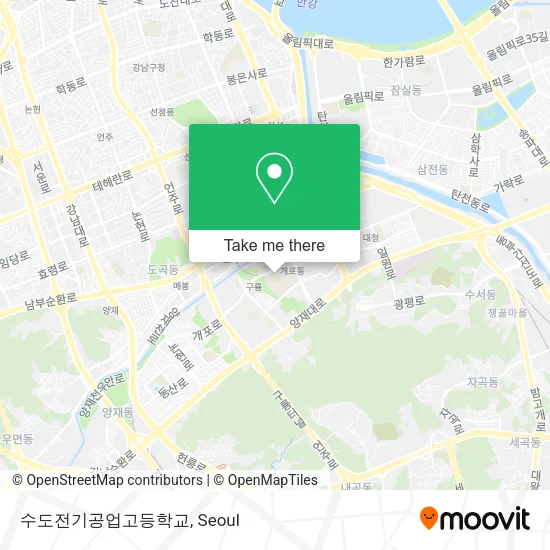 수도전기공업고등학교 map
