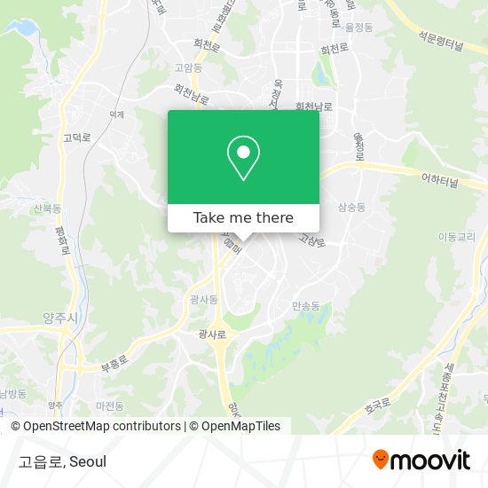 고읍로 map