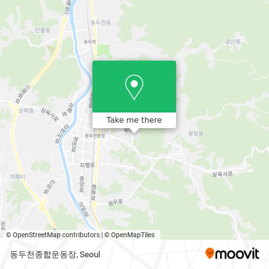 동두천종합운동장 map