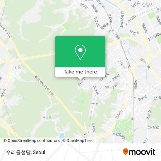 수리동성당 map