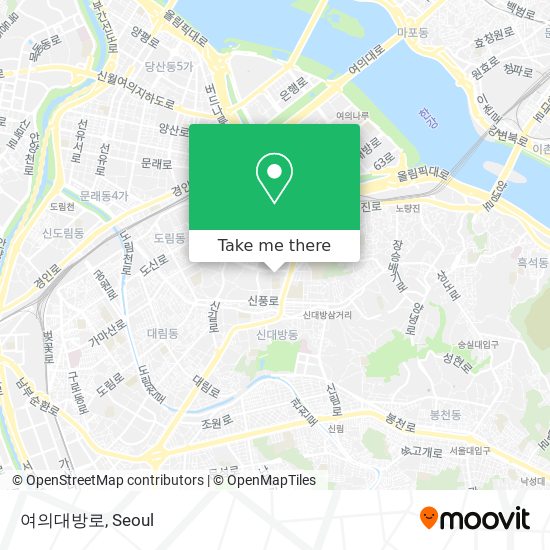 여의대방로 map