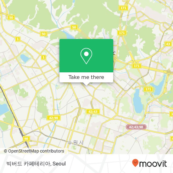 빅버드 카페테리아 map