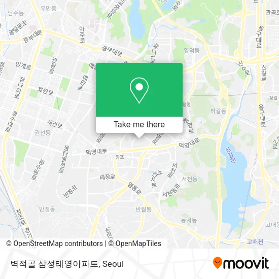 벽적골 삼성태영아파트 map