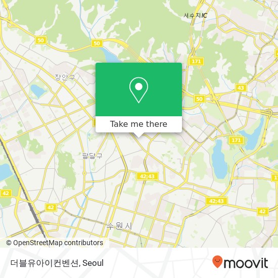 더블유아이컨벤션 map