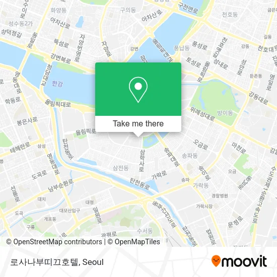 로사나부띠끄호텔 map