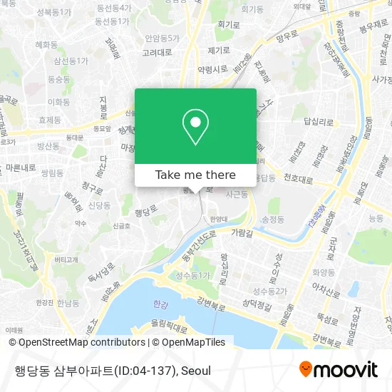 행당동 삼부아파트(ID:04-137) map