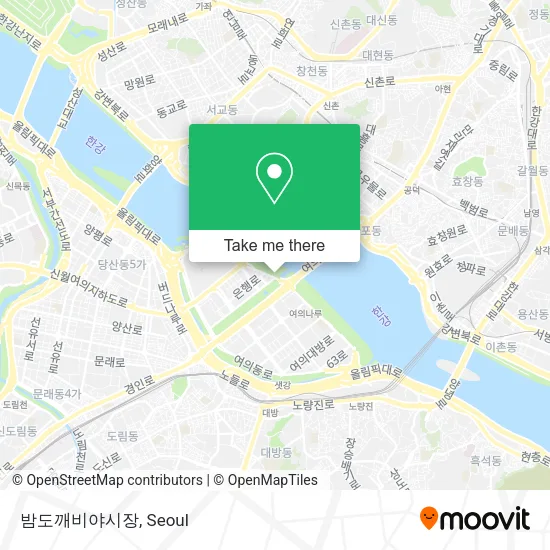 밤도깨비야시장 map