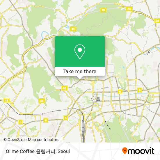 Olime Coffee 올림커피 map