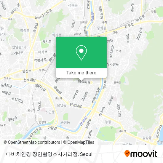 다비치안경 장안촬영소사거리점 map