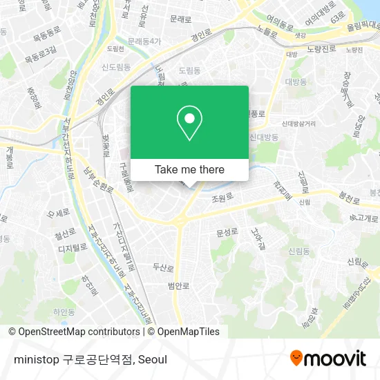 ministop 구로공단역점 map