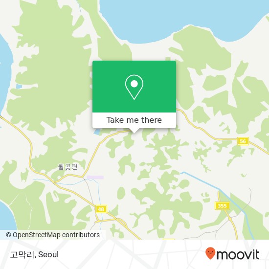 고막리 map