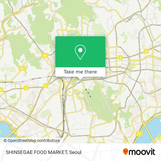 SHINSEGAE FOOD MARKET map