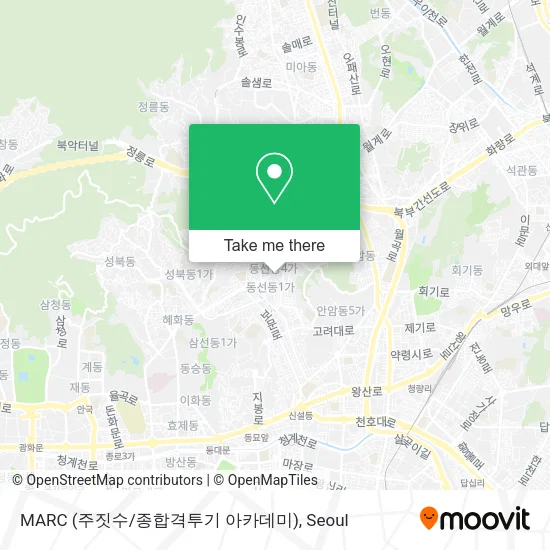MARC (주짓수/종합격투기 아카데미) map