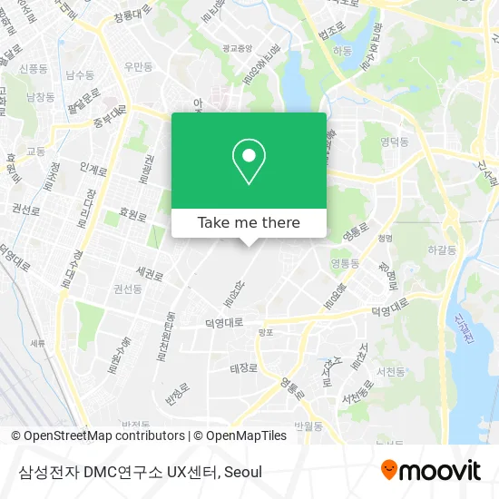 삼성전자 DMC연구소 UX센터 map
