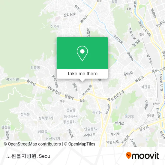 노원을지병원 map
