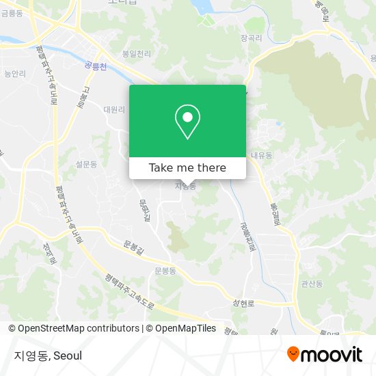 지영동 map