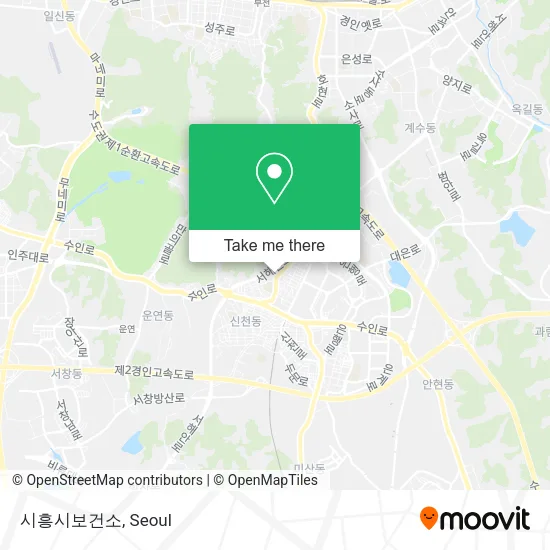 시흥시보건소 map