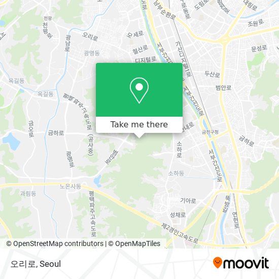 오리로 map