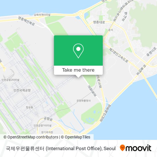 국제우편물류센터 (International Post Office) map