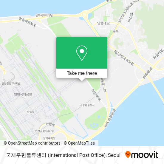 국제우편물류센터 (International Post Office) map