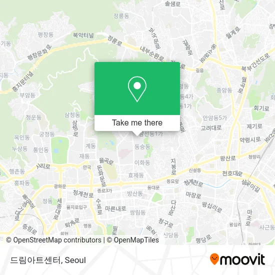 드림아트센터 map
